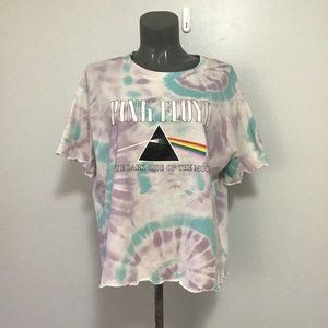 Pink Floyd Tie-Dyed Lettuce Edge T-shirt Size XL